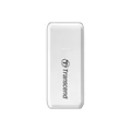 Produktbild: Transcend Multifunktionskartenleser mit SD- und microSD-Steckplatz sowie USB-Anschluss USB 3.1 Gen 1, Weiß - TS-RDF5W