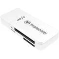 Produktbild: Transcend RDF5W Externer Speicherkartenleser  USB-A (USB 3.2 Gen 1) Weiß
