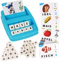 Produktbild: Geschenk Mädchen 3 4 5 6 7 8 Jahre, Buchstaben Lernen Spielzeug ab 3-8 Jahre ...