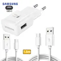 Produktbild: 2x 1,5m Original Samsung USB-C Schnellladekabel + 1x Original schnellade Adapter