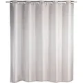 Produktbild: WENKO Duschvorhang Comfort Flex Taupe, Textil (Polyester), 180 x 200 cm, waschbar, Taupe, Polyester taupe