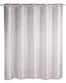Produktbild: WENKO Duschvorhang Mod. Comfort flex aus Polyester, 180x200 cm, steingrau/beige