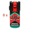 Produktbild: 6 Stück TIW Criminal Identifier Farb Gel Spray 40 ml - Selbstverteidigung Abwehr