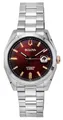 Produktbild: Bulova Surveyor Stainless Steel Burgundy Dial Automatic 98B422 Mens Watch