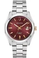 Produktbild: BULOVA Herren-Automatikuhr Surveyor Bicolor/Weinrot 98B422