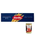 Produktbild: 12x Barilla Lange Nudeln Pasta Spaghetti 500g N. 5 + Italian Gourmet polpa 400g