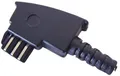 Produktbild: Ett TAE Stecker (F) schwarz F=Telefon [Elektronik]
