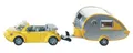 Produktbild: Siku Auto Pkw Beetle mit Wohnanhänger 1629 NEU