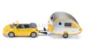 Produktbild: SIKU 10162900004 Auto Mit Anhänger Wohnwagen