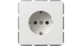 Produktbild: GIRA F100 Gniazdo SCHUKO biały połysk