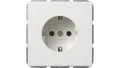 Produktbild: GIRA F100 Gniazdo SCHUKO biały połysk