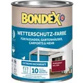 Produktbild: Bondex Wetterschutz-Farbe RAL 3004 Purpurrot 750 ml