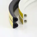 Produktbild: 15m GUMMIDICHTUNG D-Profil WEIß 14mm selbstklebend Fensterdichtung Türdichtung Gummi Dichtung Dichtungsband Profildichtung