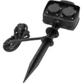 Produktbild: Orno GARTENSTECKDOSE 2x2P + Z 1,5m IP44 3G1,5mm2 (OR-AE-13138(GS))