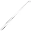 Produktbild: Premium Schuhanzieher Metall 70 cm – extra stabiler langer Schuhlöffel | robu...