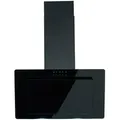 Produktbild: PKM Dunstabzugshaube, Schwarz, Metall, 60x102x29 cm, Randabsaugung, Arbeitsplatzbeleuchtung, Küchen, Küchenelektrogeräte, Dunstabzugshauben