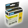 Produktbild: Dymo Label Band IND 18433 (S0718470) schwarz auf gelb 19mm x 5,5m Vinyl
