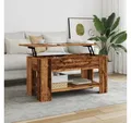 Produktbild: vidaXL Couchtisch Couchtisch Altholz-Optik 101x49x52 cm Holzwerkstoff (1-St)
