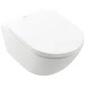 Produktbild: Combi-Pack Villeroy & Boch Subway 3.0 Wand-Tiefspül-WC, TwistFlush, spülrandlos & WC-Sitz Softclose, weiß - 4670TS01
