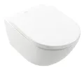 Produktbild: Villeroy & Boch Subway 3.0 Combi-Pack Tiefspül-WC TwistFlush wandhängend oval 370 x 560 x 360 mm - Weiß Alpin - 4670TS01