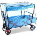 Produktbild: Regenschutz Transparent Für Bollerwagen Fx-ct500 - Einfache Anbringung - Fuxtec