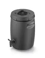 Produktbild: Fass zur Herstellung von organischem Dünger - 25 Liter - Kunststoff Dünger Tank 42 x 29 cm anthrazit - Kompost Behälter Düngerfass Flüssigdünger Jauche Herstellung aus Garten- und Wiesenpflanzen