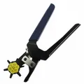 Produktbild: Revolver- Lochzange mit Hebelübersetzung für Lochgrößen 2 - 4,5 mm