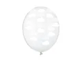 Produktbild: Luftballons Wolken 30cm 6er Set mit Aufdruck Latex Geburtstag Ballondeko Partyballons transparent