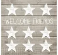 Produktbild: PPD Papierserviette Welcome Friends 20 Stück 33 cm