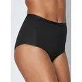 Produktbild: Taillenslip, Damen, Gr. 40/42, 5 Stk., schwarz, 95% Baumwolle, 5% Elasthan, Unterhosen Taillenslip