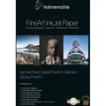 Produktbild: Hahnemühle Inkjet-Papier Glossy FineArt, A4, SamplePack 8 Qualitäten einseitig glänzend 16Blatt