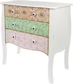Produktbild: Kommode Paisley mit 3 Schubladen  MDF Bunt