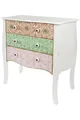 Produktbild: Kommode Paisley mit 3 Schubladen  MDF Bunt