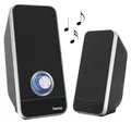 Produktbild: Hama Sonic LS-206 Lautsprecher schwarz, grau