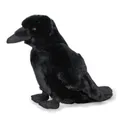 Produktbild: Rabe Krähe Kolkrabe Kuscheltier Plüsch Vogel Stofftier Plüschtier 23 cm hoch