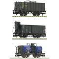 Produktbild: Fleischmann 809005 N 3er-Set Güterwagen der K.Bay.STS.B.