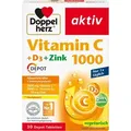 Produktbild: Vitamin C 1000 + D3 + Zink Depot (30 Tabletten)