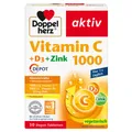 Produktbild: Doppelherz® Vitamin C 1000 + D3 + Zink DEPOT