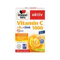 Produktbild: Doppelherz aktiv Vitamin C 1000 + D3 + Zink Depot Tabletten, 30 St