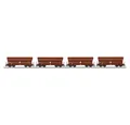 Produktbild: Märklin Güterwagen Märklin Aus 0730 H0 4er-Set Schwenkdachwagen Tals 968 der DB