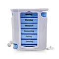 Produktbild: LisaCare Tablettenbox - 7-Tage Medikamenten Dosierer - Tabletten Dispenser