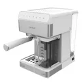 Produktbild: Cecotec Kaffemaschine Power Instant-ccino 20 Touch. 1350 W, Siebträger, 20 bar Druck, 1'4 L Wassertank, Thermoblock, Milchbehälter, Touch-Bedienung, Weiß