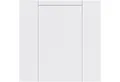 Produktbild: PARADOR Dekorpaneele Novara Weiß Hochglanz, BxL: 20,00x257,00 cm, 0,51 qm, (Garantie privat 15 Jahre, 6-tlg., Lichtecht) 0 cm-Fuge mit exklusiver Optik