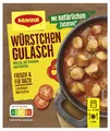 Produktbild: MAGGI Fix für Würstchen Gulasch, 1er Pack (1 x 30g) | Würzmischung zur Zubereitung eines leckeren Fleischgerichts