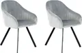 Produktbild: Kayoom Stuhl Jodie 125 2er-Set, Sitzfläche mit Polsterung (Set, 2 St), samtweicher Bezug, bequem, einfarbiges Design