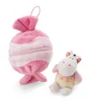Produktbild: NICI Kuscheltier Einhorn Sweety Rainbow 10cm in Bonbon mit Loop - bunt - Weiches Plüschtier – niedliches Stofftier zum Kuscheln & Spielen – tolle Geschenkidee für Kinder & Erwachsene | 61916