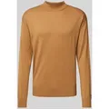 Produktbild: Scotch & Soda Regular Fit Strickpullover mit Woll-Anteil Modell 'CORE' in Camel, Größe L