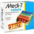 Produktbild: MEDI 7 Medikamentendos.f.7 Tage colore 1 St