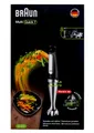 Produktbild: Braun Stabmixer Braun MQ 7087X MultiQuick Stabmixer-Set schwarz 1000 Watt