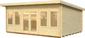 Produktbild: Palmako Gartenhaus Lisa, BxT: 578x447 cm, (Set), 19,4 m², mit Fußboden im Gartenhaus